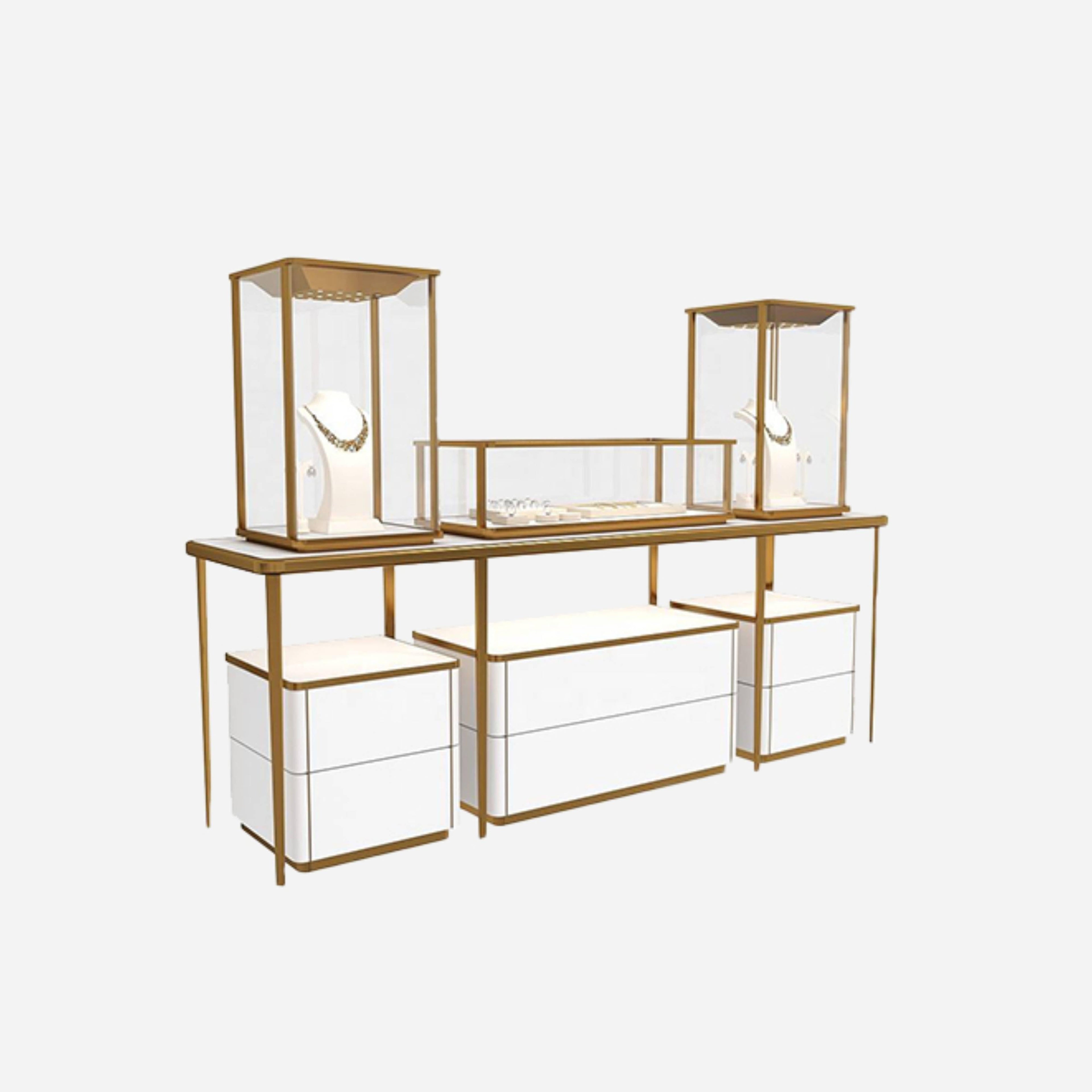 Luxury Jewelry Display Cabinet Custom - Mascustom