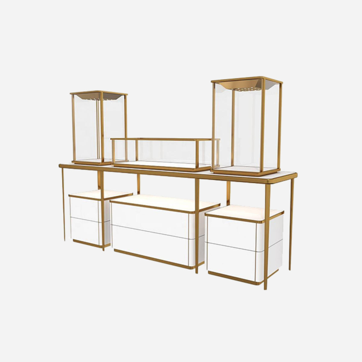 Luxury Jewelry Display Cabinet Custom - Mascustom