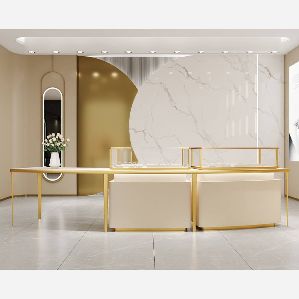 Luxury jewelry display showcase counter - Mascustom
