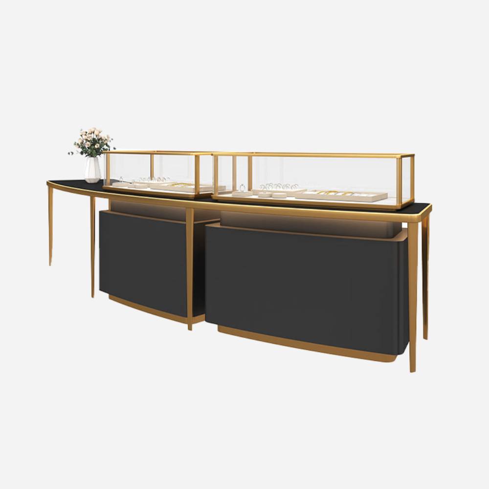 Luxury jewelry display showcase counter - Mascustom