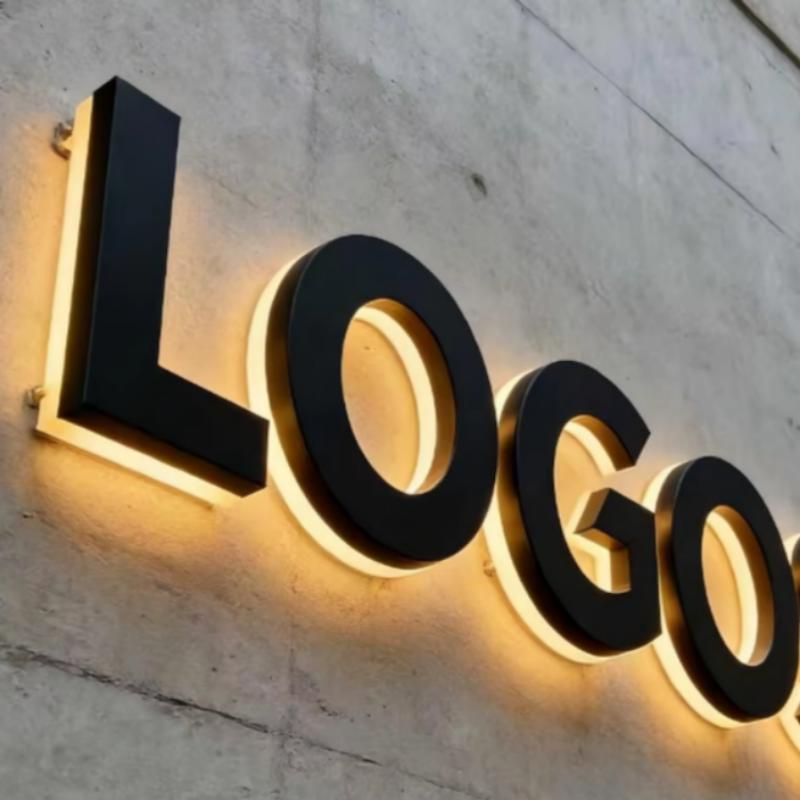 Backlit LED Logo Sign