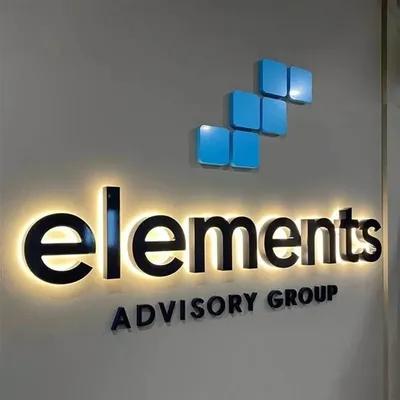 3D Metal Letter Sign