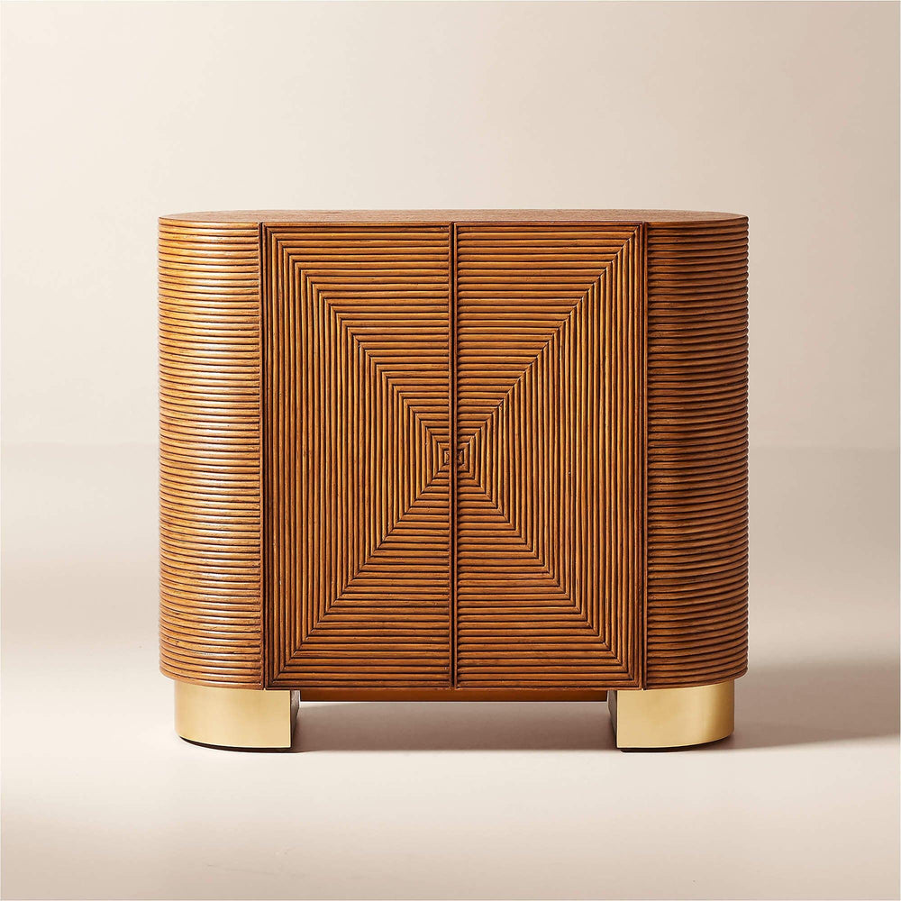 Rattan Bar Cabinet