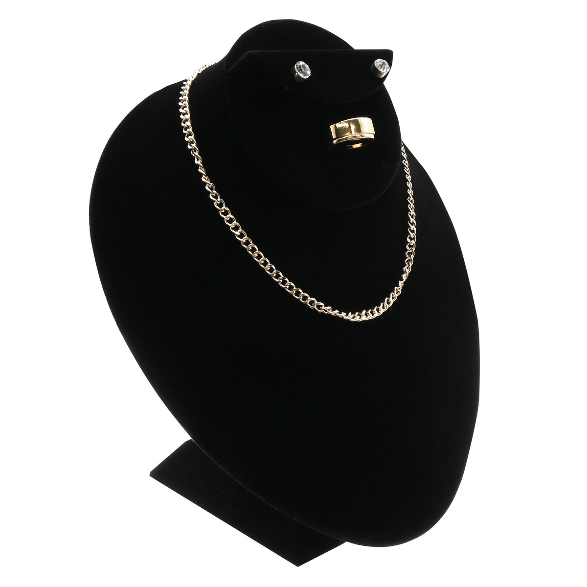 Velvet Necklace Display Bust